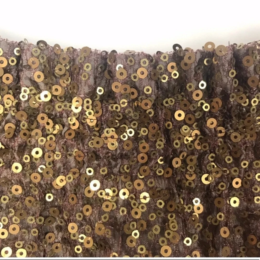 J.Crew sequin burnished gold miniskirt pockets 0